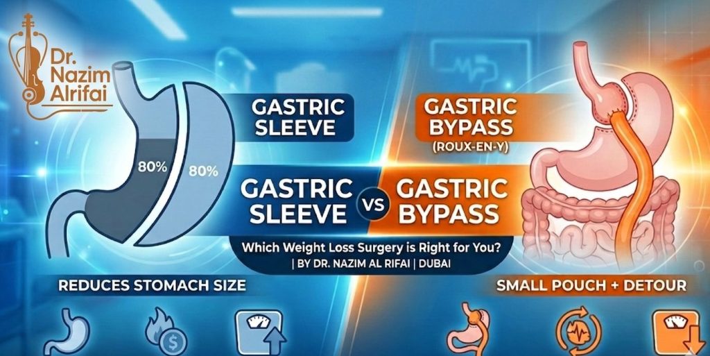 Gastric Sleeve vs Gastric Bypass